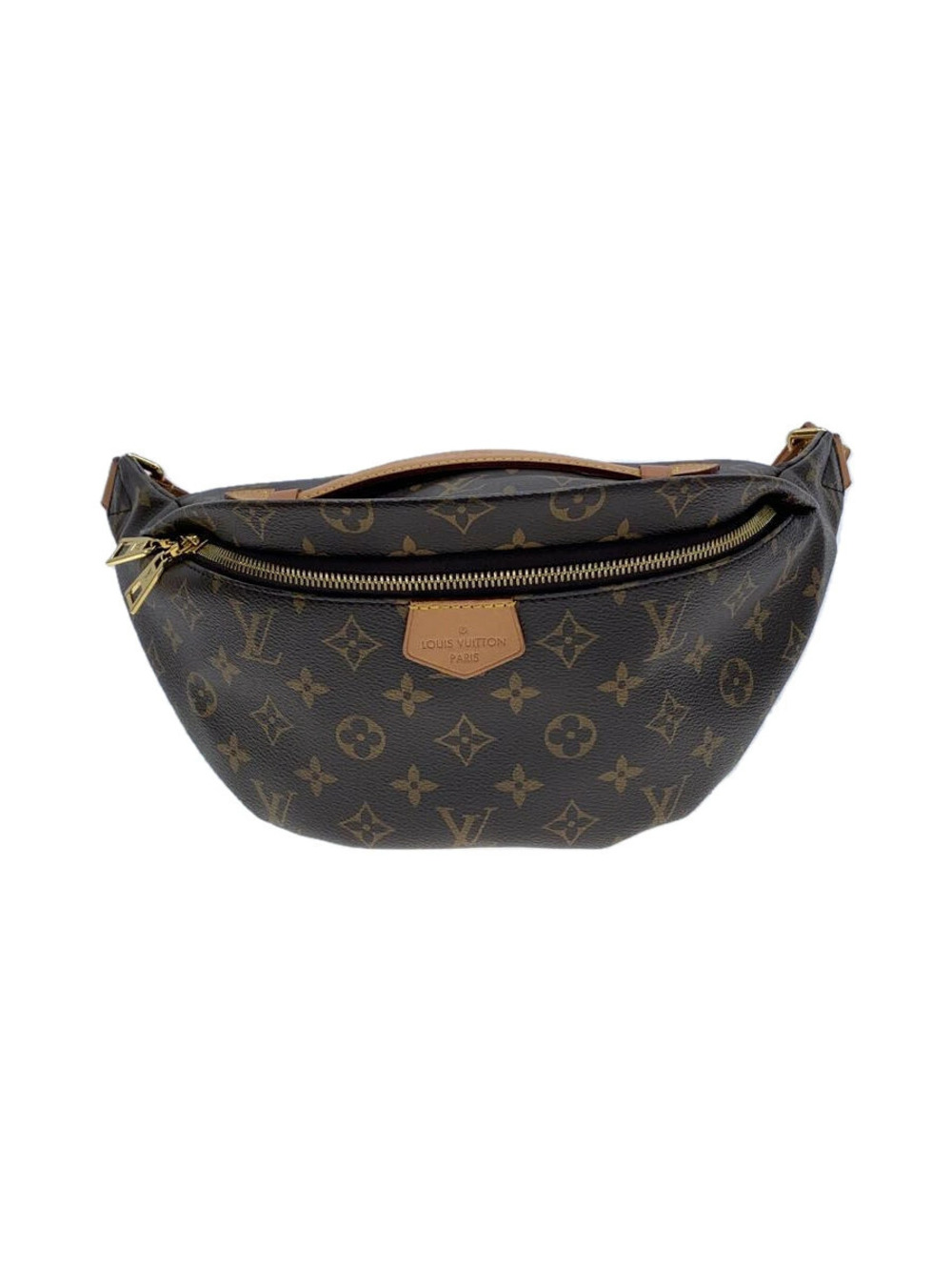 LOUIS VUITTON Bumbag Monogram Canvas Brown All over